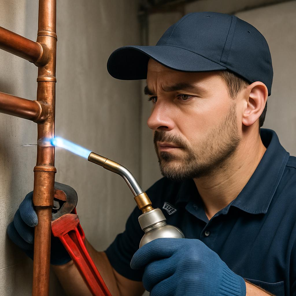 Профессиональный ремонт медных труб в Домодедово