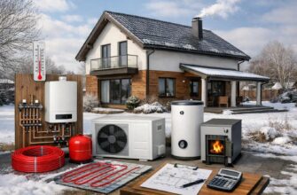 Домодедово: отопление дома 140 кв. м