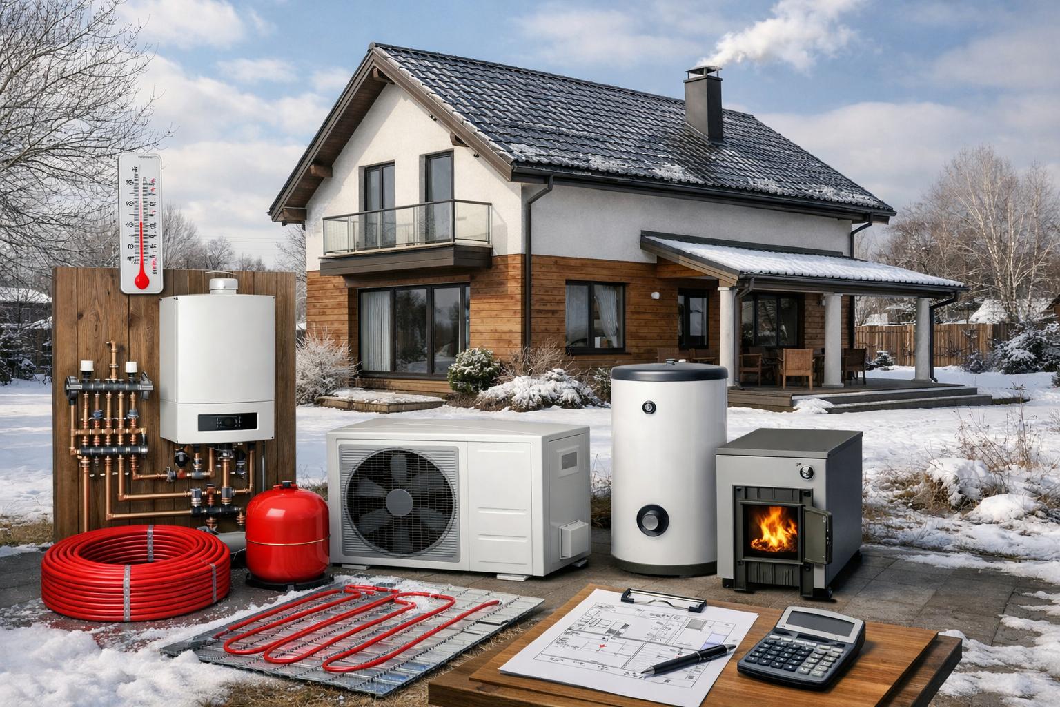 Домодедово Отопление дома 140 кв м: исходные данные и климат