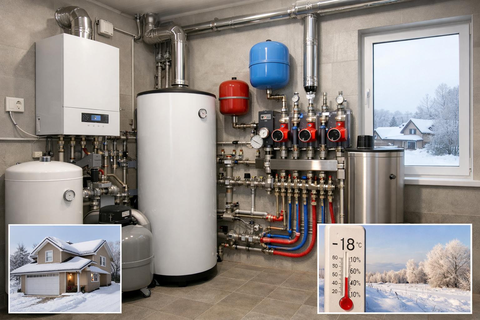 Домодедово Отопление дома 140 кв м: исходные данные и климат