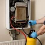 Промывка теплообменника котла в Голицино