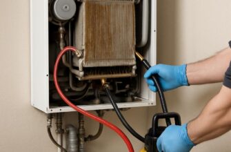 Промывка теплообменника котла в Голицино