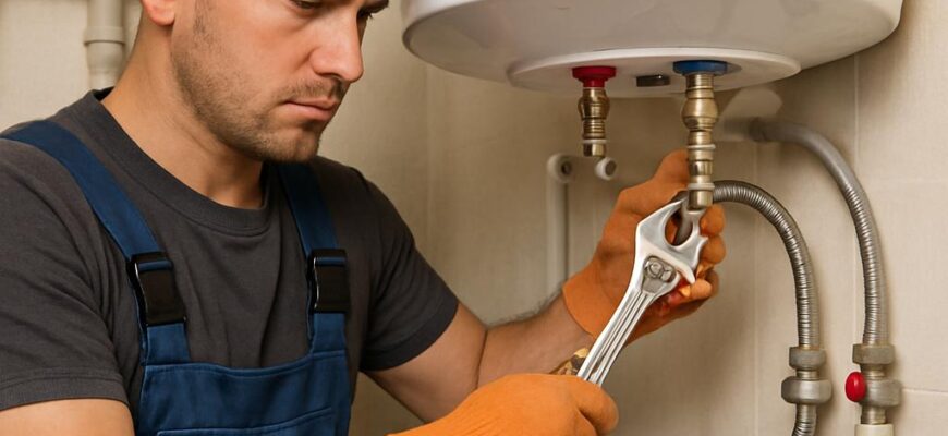 Замена водонагревателя в системе водоснабжения в Голицино