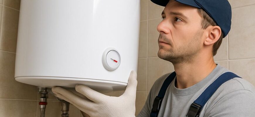 Замена водонагревателя в системе водоснабжения в Голицино