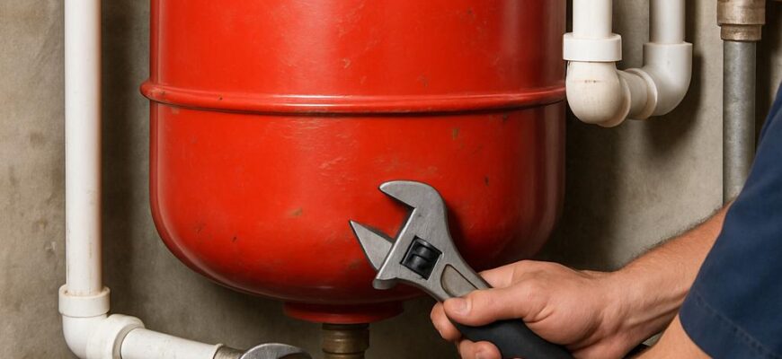 Голицино: ремонт расширительного бака водоснабжения