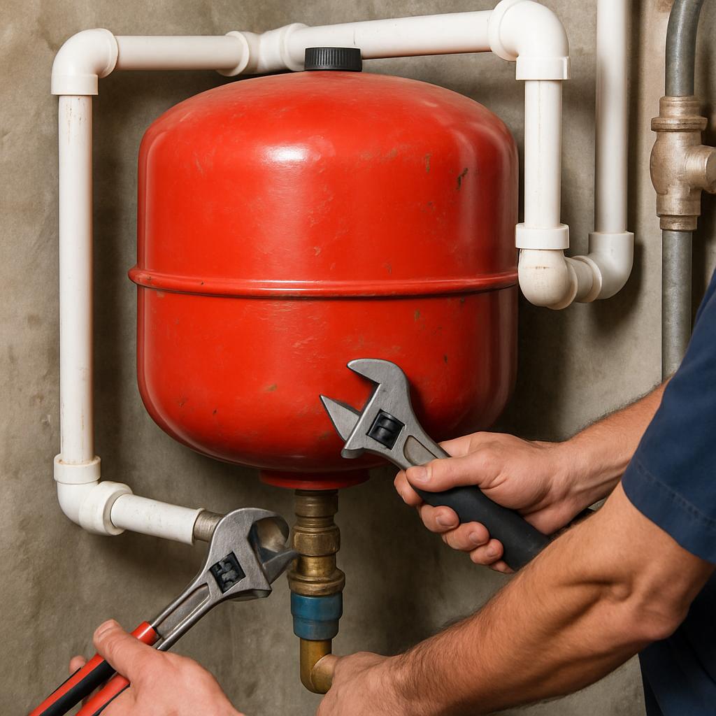 Голицино: ремонт расширительного бака водоснабжения