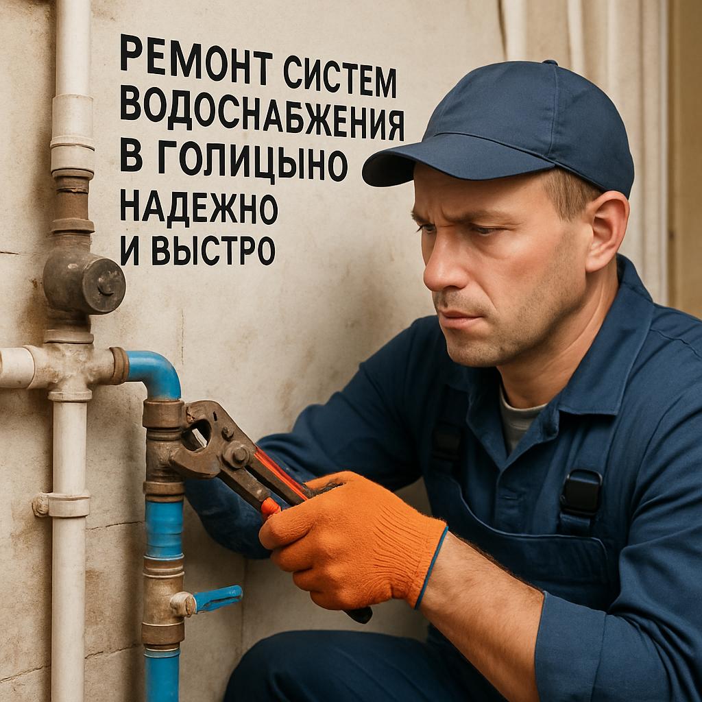 Срочный выезд мастера в Голицино — ремонт систем водоснабжения без промедлений!