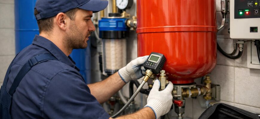 Голицино: обслуживание расширительного бака водоснабжения