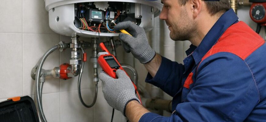 Ремонт водонагревателя водоснабжения в Голицыно