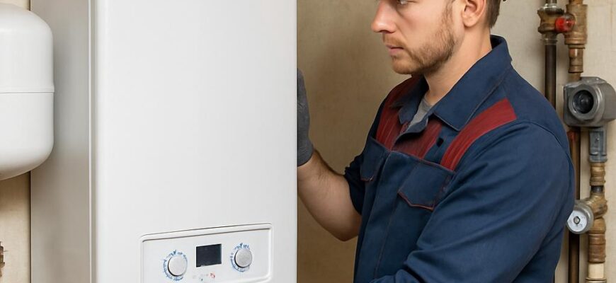 Замена котла отопления в Голицино