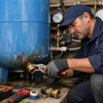 Ремонт гидроаккумулятора водоснабжения в Голицино