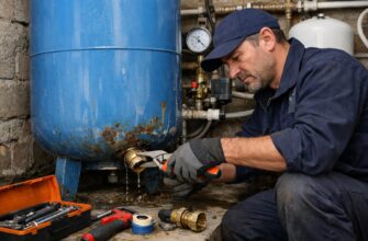 Ремонт гидроаккумулятора водоснабжения в Голицино