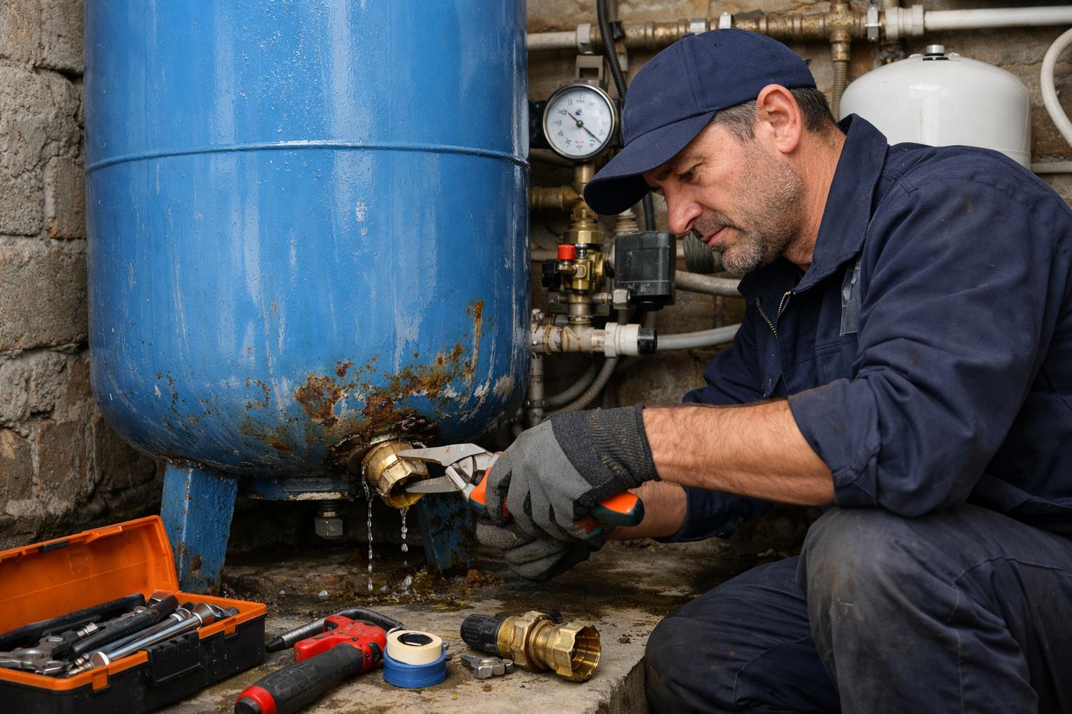 Срочный ремонт гидроаккумулятора в Голицино — ООО Холдинг СпецСтройАльянс на страже вашего водоснабжения