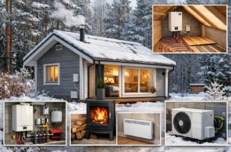 Голицино: отопление дома 45 кв. м