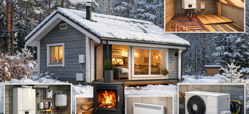 Голицино: отопление дома 45 кв. м