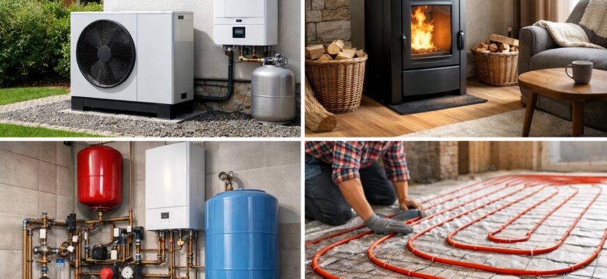 Отопление дома 90 кв. м в Голицыно