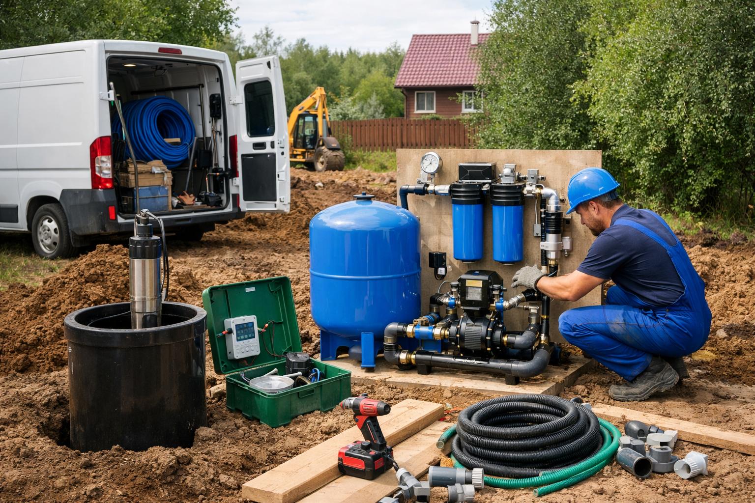 Комплексные системы водоснабжения в Голицино от ООО Холдинг СпецСтройАльянс — надежно и выгодно