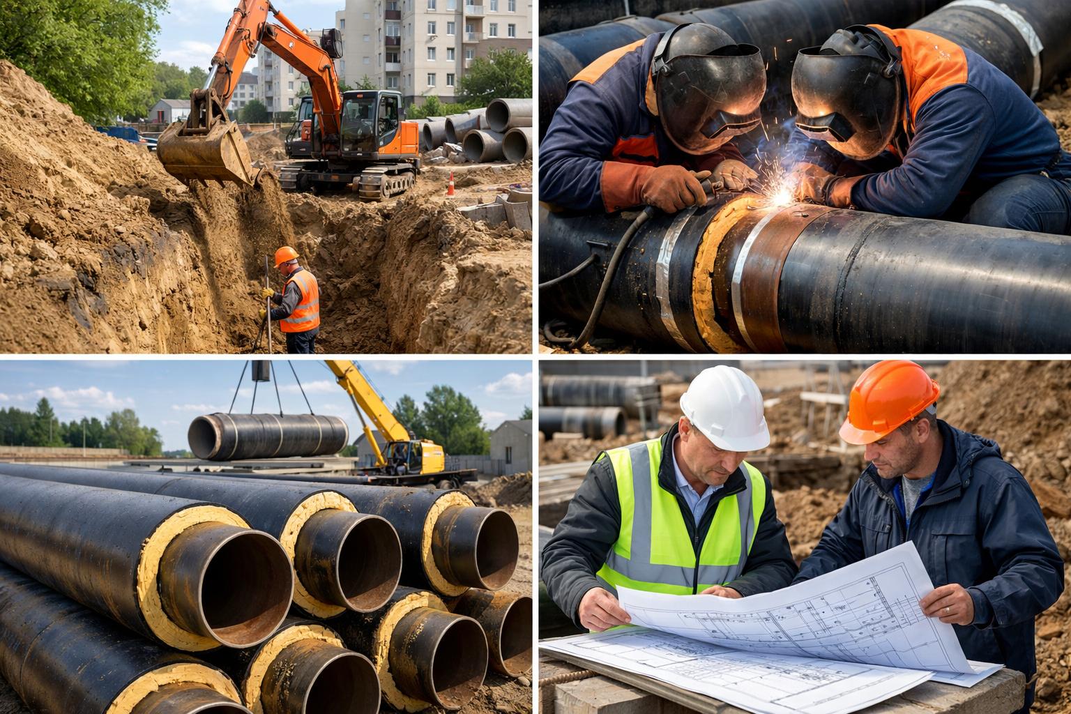 Узнайте, из чего складывается цена прокладки теплотрассы — ключевые факторы Узнайте, из чего складывается цена прокладки теплотрассы — ключевые факторы