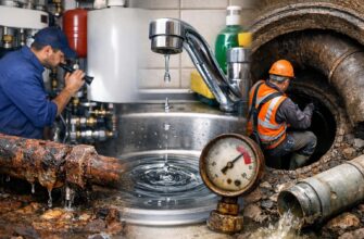 Срок службы инженерного оборудования: тепло, вода и канализация