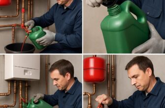 Как правильно заменить теплоноситель в системе отопления