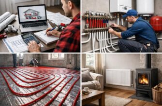 Провести отопление в доме: виды систем