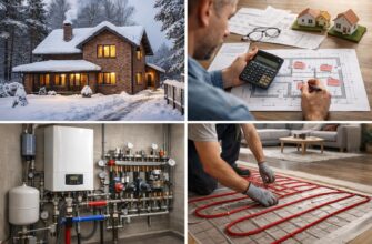 Электрическое водяное отопление дома в Раменском районе