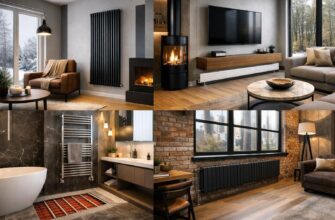 Системы отопления в интерьере