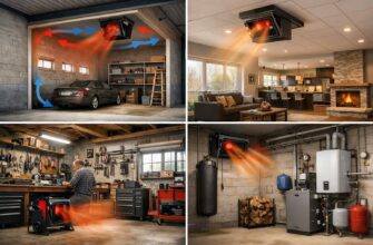 Как работают системы отопления с тепловентиляторами