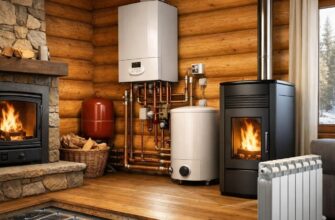 Отопление деревянного дома в Истре