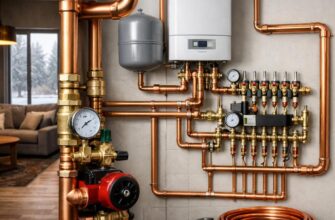 Медное отопление в Истре