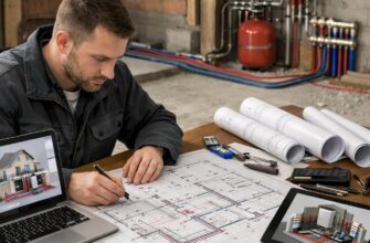 Монтаж отопления коттеджа в Истре