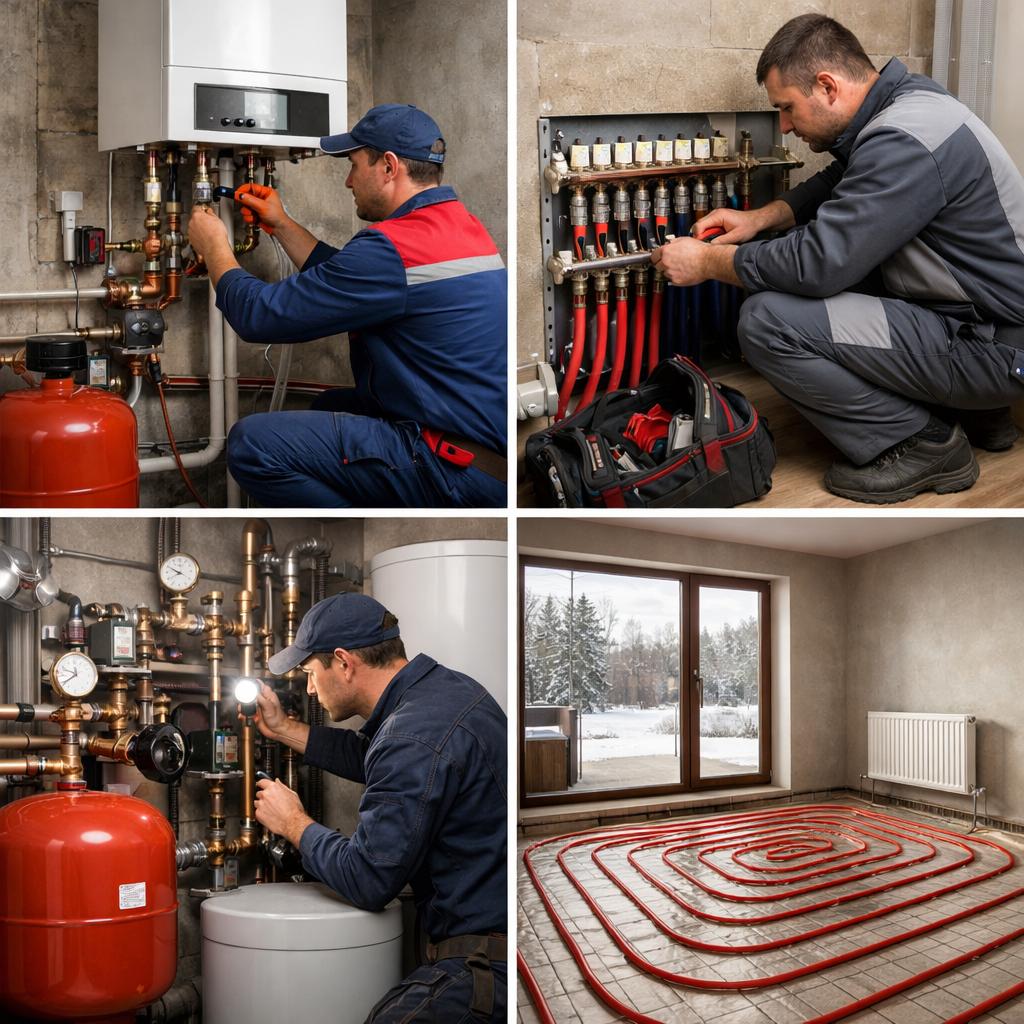 Услуги по водяному отоплению Истра: обзор услуг ООО Холдинг СпецСтройАльянс