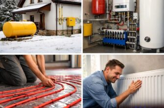 Газовое отопление частного дома в Истре