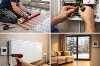 Монтаж электрического отопления в Истре