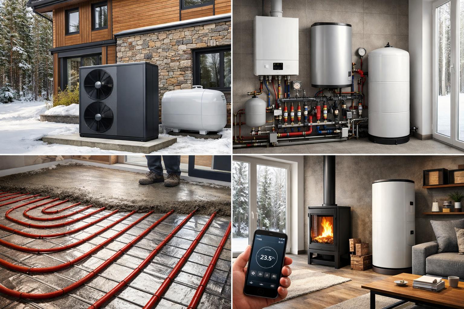 Истра Отопление загородного дома современное: обзор доступных технологий