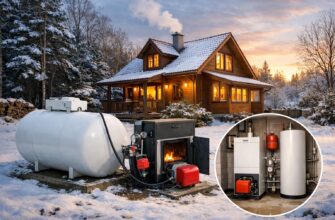 Автономное отопление дачи в Истре