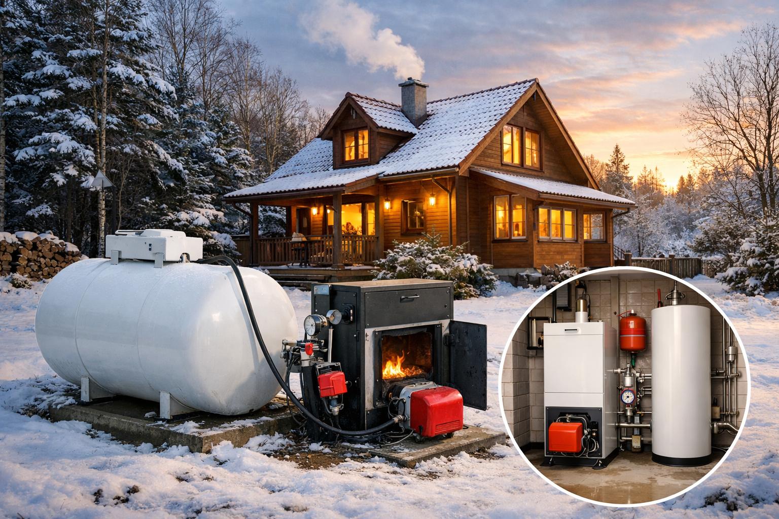 Истра Автономное отопление дачи жидким топливом: обзор и актуальность