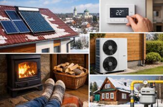 Экономное отопление дома в Истре