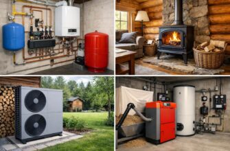 Истра: виды отопления загородного дома