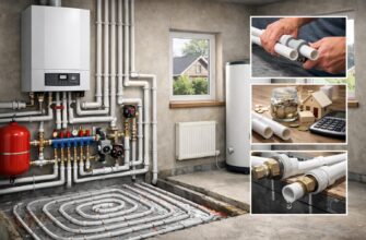 Истра: отопление дома пластиковыми трубами