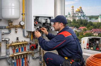 Монтаж газового отопления в Истре