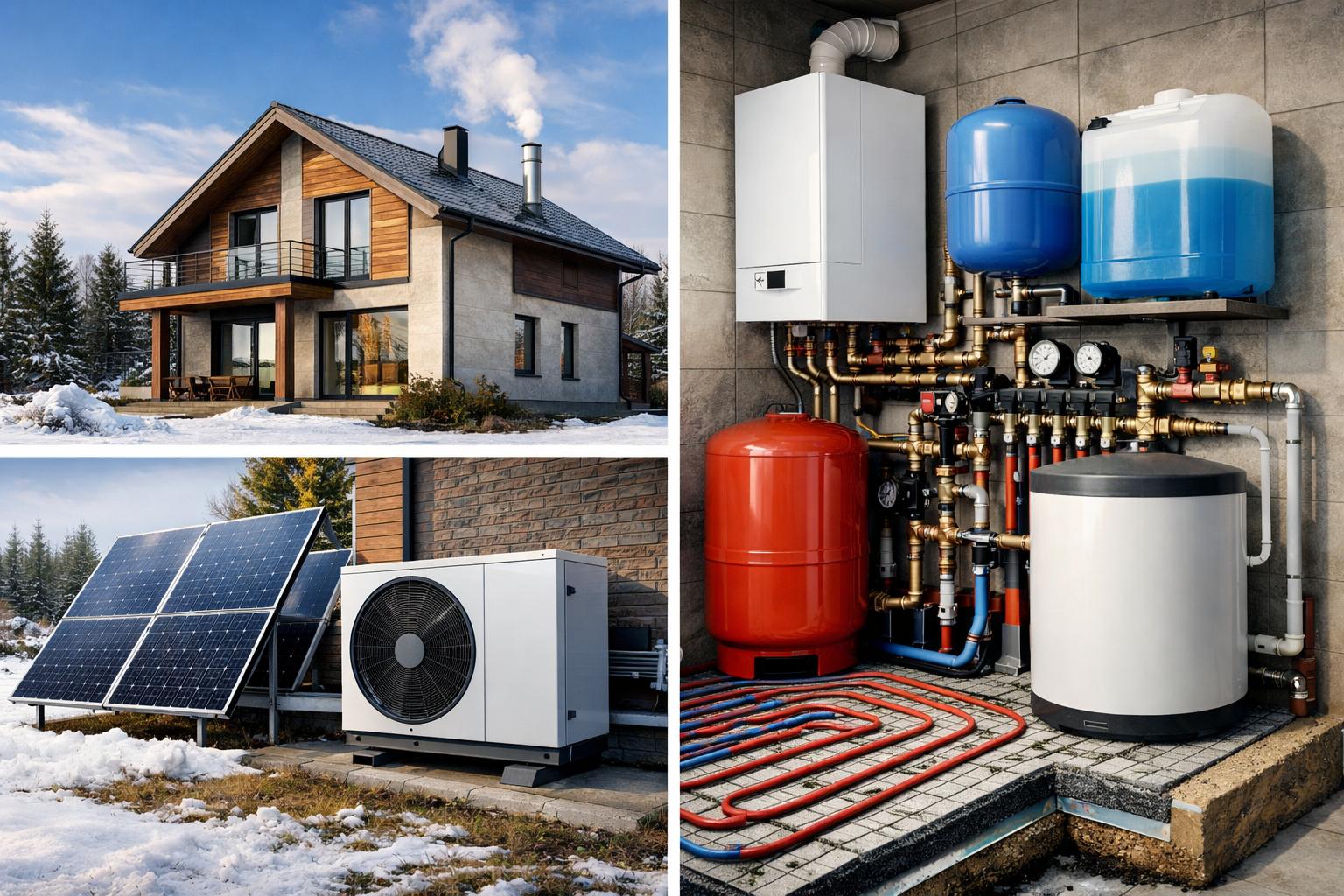 Истра Комбинированное отопление коттеджа на антифризе: краткий обзор и преимущества