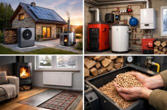 Комбинированное отопление в Истре