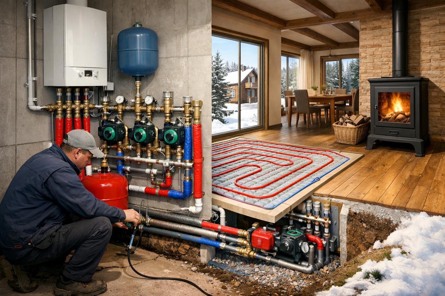 Особенности насосного отопления в Истринском районе — Истра Отопление дома с насосом