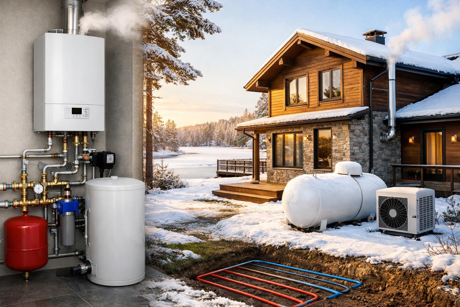 Истра Комбинированное газовое отопление коттеджа: особенности региона и ключевые задачи Истра Комбинированное газовое отопление коттеджа: особенности региона и ключевые задачи