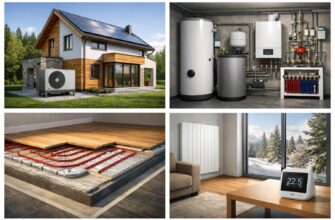 Современное отопление дома в Истре