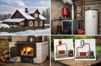 Истра: отопление дома без насоса