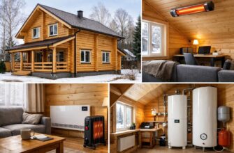 Деревянный дом в Истре: газ пока не подведён