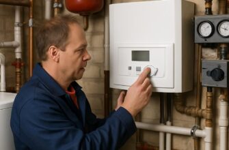 Замена автоматики отопления в частном доме в Истре