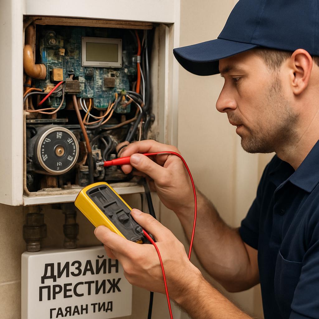 Услуги ООО ДИЗАЙН ПРЕСТИЖ по ремонту автоматики отопления